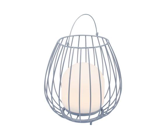 Zewnętrzna lampa stołowa JIM 2218105010 oprawa w kolorze szarym NORDLUX