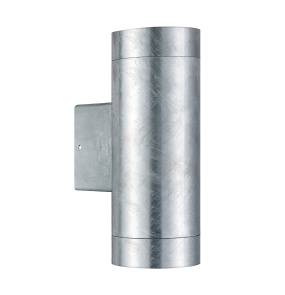 Kinkiet zewnętrzny TIN MAXI DOUBLE 21519931 oprawa w kolorze galwanizowanej stali NORDLUX