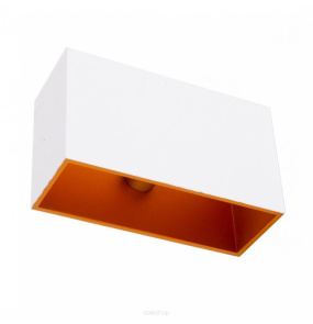 Kinkiet CONCEPT QUADRATE 1489-W/G oprawa w kolorze białym ZUMA LINE