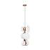Lampa wisząca OMI 1195 oprawa w kolorze złotym ZUMA LINE