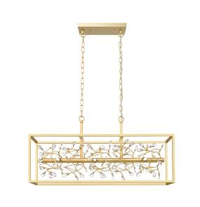 Lampa wisząca SPRING P0578-06C-V7V7 oprawa w kolorze złotym ZUMA LINE