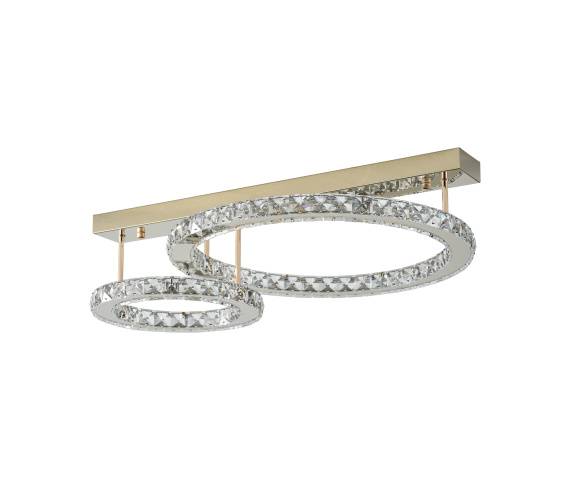 Lampa sufitowa GIRONA MX3713-2-3GT oprawa w kolorze złotym ZUMA LINE