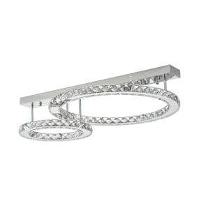 Lampa sufitowa GIRONA MX3713-2-3CT oprawa w kolorze chromu ZUMA LINE