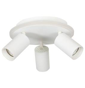 Plafon PARMA oprawa w kolorze białym LP-0612/3C Round WH LIGHT PRESTIGE