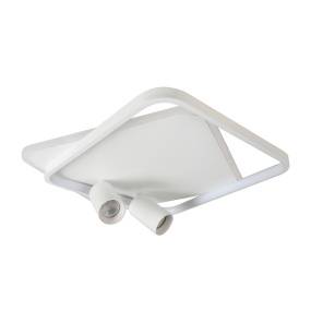 Plafon PARMA LP-0612/2C Square WH oprawa w kolorze białym LIGHT PRESTIGE