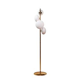 Lampa podłogowa OMI 1177 oprawa w kolorze złotym ZUMA LINE