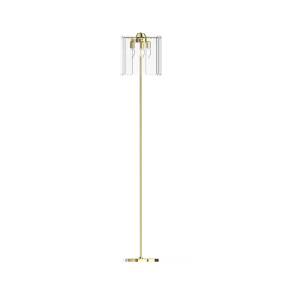 Lampa podłogowa NIRA ML3523-3-EGN oprawa w kolorze złotym ZUMA LINE