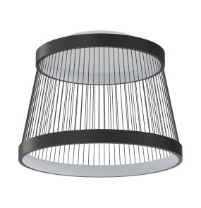 Plafon BALU MX3328-2-3BT oprawa w kolorze czarnym ZUMA LINE