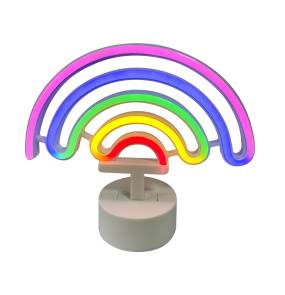 Lampa dekoracyjna neon RAINBOW FM-NB04 wielokolorowa oprawa ZUMA LINE