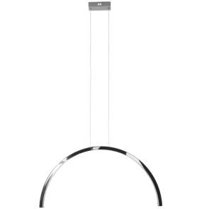 Lampa wisząca TRIO ARC P0520 oprawa w kolorze czarnym MAXLIGHT