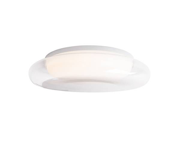 Plafon DUO 34cm C0233 oprawa w kolorze białym MAXLIGHT