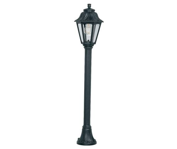 Zewnętrzna lampa stojąca MIZAR FMG-MIZAR-ANNA-BLK oprawa w kolorze czarnym FUMAGALLI