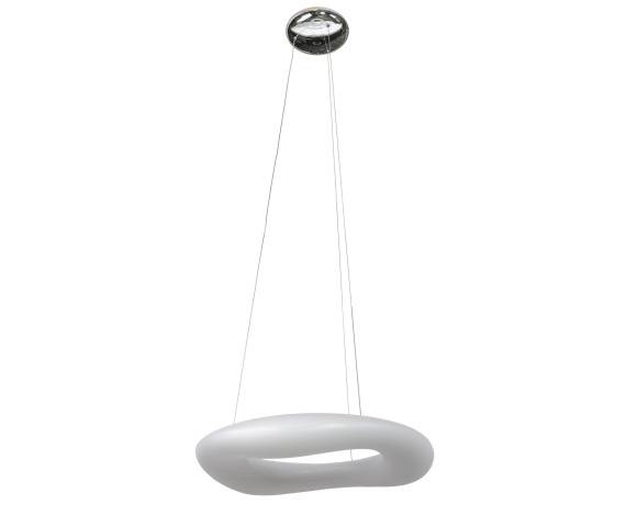 Lampa wisząca DONUT 91 CCT AZ2675 oprawa w kolorze białym + pilot AZzardo