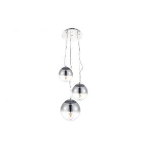 Lampa wisząca IRIS 3 AZ3104 oprawa w kolorze chromu AZzardo