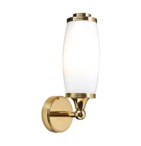 Kinkiet ELIOT BATH-ELIOT1-PB oprawa w kolorze polerowanego mosiądzu ELSTEAD LIGHTING 