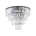 Plafon CRISTAL L 7630 oprawa w kolorze czarnym NOWODVORSKI LIGHTING