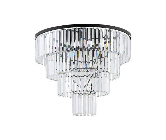 Plafon CRISTAL L 7630 oprawa w kolorze czarnym NOWODVORSKI LIGHTING
