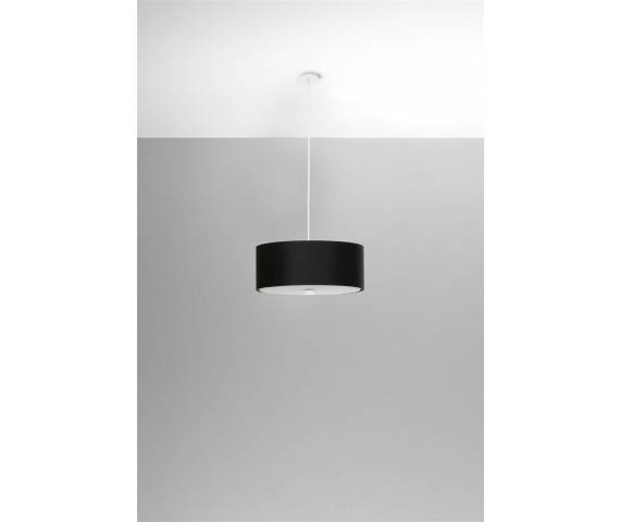 Lampa wisząca SKALA 30 SL.0756 oprawa w kolorze czarnym Sollux Lighting
