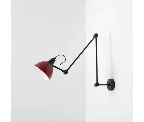 Lampa sufitowa AIDA 1141PL_G3_15 w kolorze bordowym ALDEX