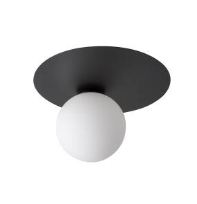Plafon ARGON 1 KOŁO 33263 oprawa w kolorze czarnym SIGMA