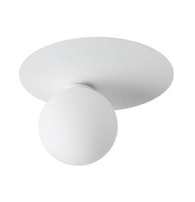 Plafon ARGON 1 KOŁO 33262 oprawa w kolorze białym SIGMA