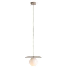 Lampa wisząca LOOP BEIGE S 1125G17_S oprawa w kolorze beżowym ALDEX