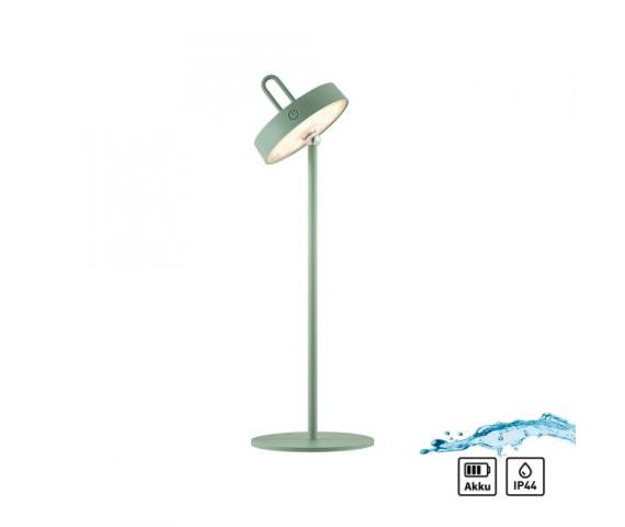 Zewnętrzna lampa stołowa AMAG 19310-43 oprawa w kolorze zielonym ZUMA LINE by Paul Neuhaus