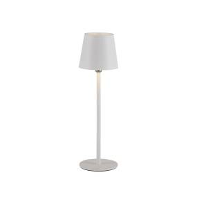 Zewnętrzna lampa stołowa BOTERIA 19251-16 oprawa w kolorze białym ZUMA LINE by Paul Neuhaus
