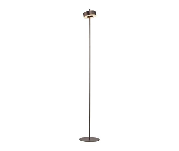 Lampa podłogowa Q-ROTATE 324-34 oprawa w kolorze brązowym + pilot ZUMA LINE by Paul Neuhaus