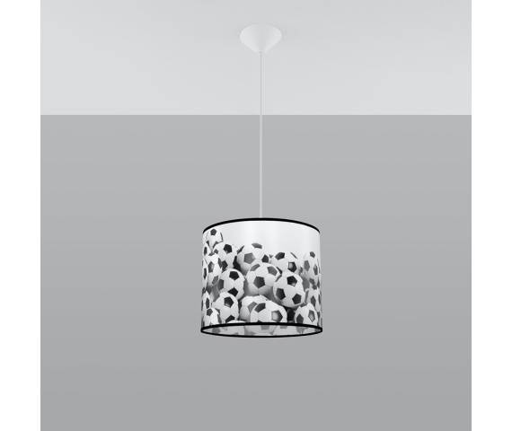 Lampa wisząca FOOTBALL B 30 SL.1426 oprawa w kolorze białym SOLLUX LIGHTING