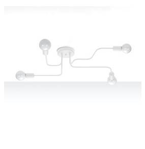 Lampa sufitowa VECTOR 4 SL.1442 oprawa w kolorze białym SOLLUX LIGHTING