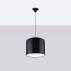Lampa wisząca NOVA 30 SL.1405 oprawa w kolorze czarnym SOLLUX LIGHTING