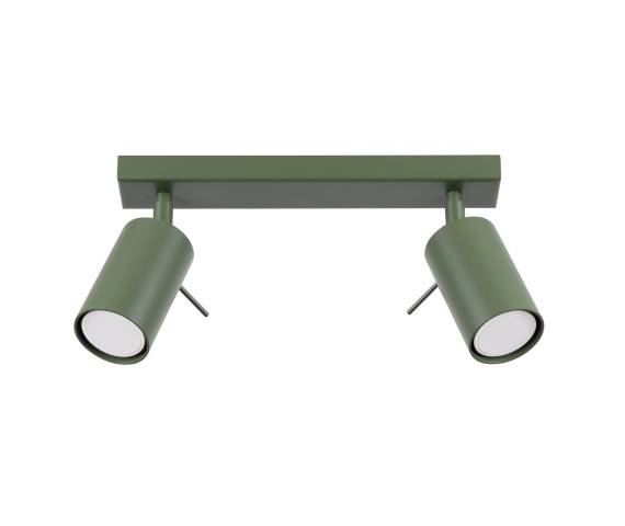 Listwa sufitowa RING 2 zielony SL.1501 oprawa w kolorze zielona oliwka SOLLUX LIGHTING