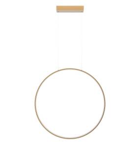 Lampa wisząca Mirror LP-999/1P L GD CCT oprawa w kolorze złótym LIGHT PRESTIGE