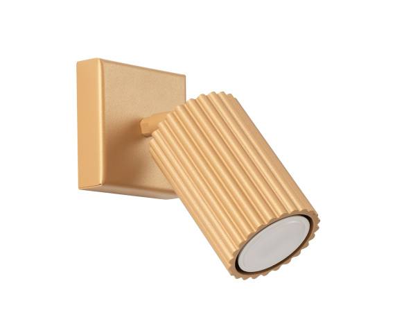 Kinkiet KARBON SL.1559 oprawa w kolorze złotym Sollux Lighting