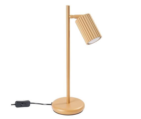 Lampa biurkowa KARBON SL.1567 oprawa w kolorze złotym Sollux Lighting