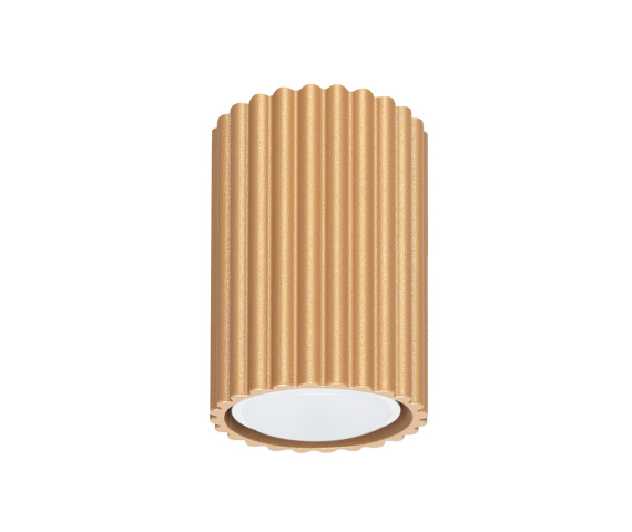 Oprawa natynkowa KARBON 10 SL.1549 oprawa w kolorze złotym Sollux Lighting
