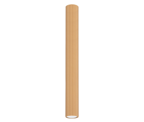 Oprawa natynkowa KARBON 60 SL.1553 oprawa w kolorze złotym Sollux Lighting