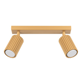 Listwa sufitowa KARBON 2 SL.1561 oprawa w kolorze złotym Sollux Lighting