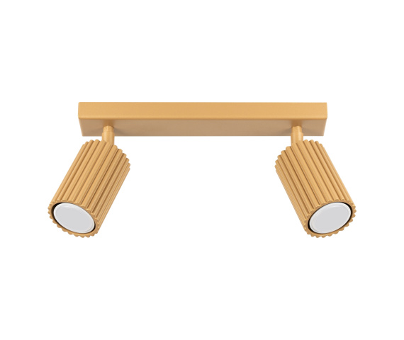 Listwa sufitowa KARBON 2 SL.1561 oprawa w kolorze złotym Sollux Lighting