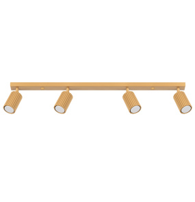 Listwa sufitowa KARBON 4L SL.1565 oprawa w kolorze złotym Sollux Lighting