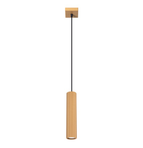 Lampa wisząca KARBON 1 SL.1554 oprawa w kolorze złotym Sollux Lighting