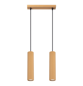 Lampa wisząca KARBON 2 SL.1555 oprawa w kolorze złotym Sollux Lighting