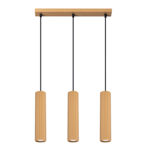 Lampa wisząca KARBON 3L SL.1556 oprawa w kolorze złotym Sollux Lighting