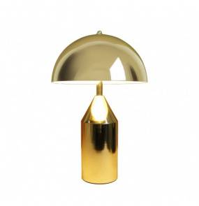 Lampa stołowa ARUBA T1345- GOLD nowoczesna lampa w kolorze złotym Auhilon