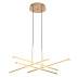 Lampa wisząca CRISS CROSS LED ST-MD240406-4 gold oprawa w kolorze złotym Step Into Design