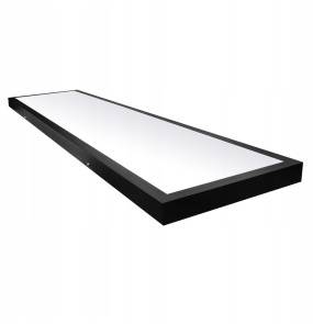 Panel natynkowy LED 120x30 czarny 60w 6000K oprawa w kolorze czarnym DL