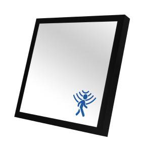 Panel Natynkowy 40x40 36W 4000K Czarny z Czujnikiem Ruchu PL-E04 PIR