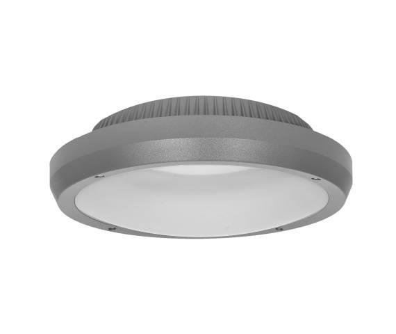 Plafon ścienny zewnętrzny PIR P3001-E27-S 2xE27 czujnik ruchu oprawa w kolorze antracytu DL