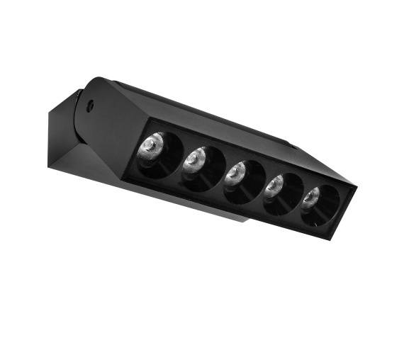 Reflektor natynkowy DD-02 10W 3000K w kolorze czarnym DL